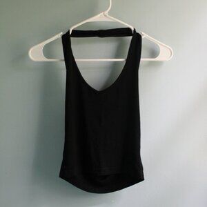 Halter crop top, going out top, M
